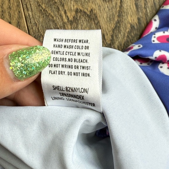 Sovereign Code Kids Rashguard Set - Blue and Pink Floral 18-24 months baby swim - Picture 8 of 8